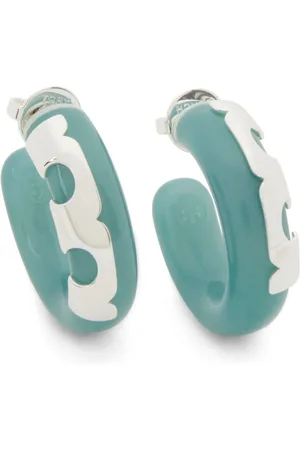 Tory Burch Resin hoop earrings
