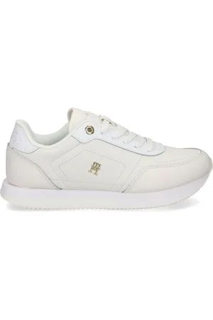 Tommy Hilfiger Logo-plaque leather sneakers