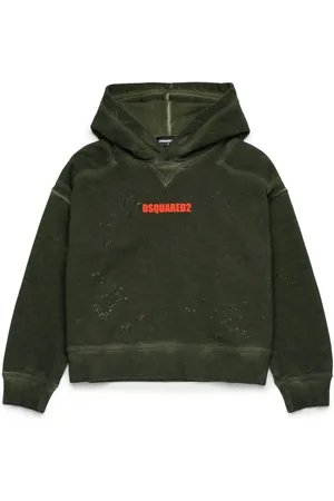 Dsquared2 Logo-print cotton hoodie