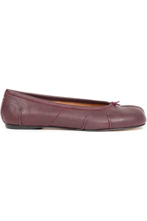 Maison Margiela Tabi leather ballerina shoes