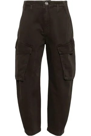 Pinko Mid-rise tapered cargo trousers
