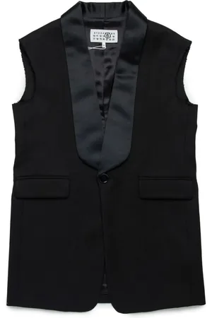 Maison Margiela Shawl-contrasting-lapels vest