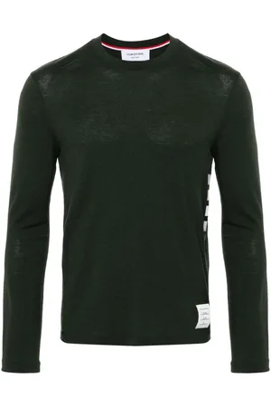 Thom Browne 4-Bar Stripe intarsia-knit jumper