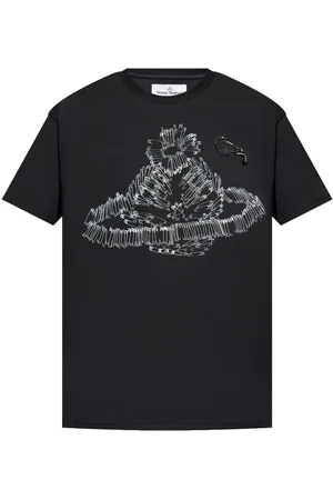 Vivienne Westwood Metal appliqu?? cotton t-shirt