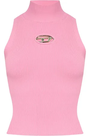 Diesel M-Onervax mock-neck top