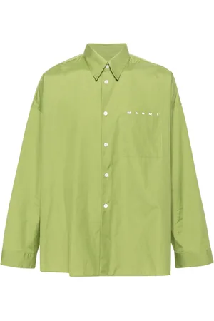 Marni Drop-shoulder cotton shirt
