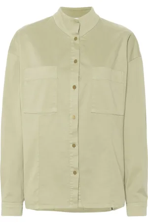 FORTE FORTE Long-sleeve cotton blend shirt