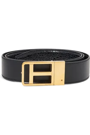 Tom Ford Logo-buckle leather belt