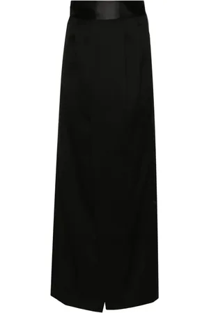 Maison Margiela Pleat-detailing maxi skirt
