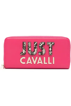 Roberto Cavalli Logo-appliqué wallet