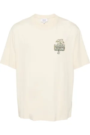 Maison Kitsuné Graphic-print cotton T-shirt