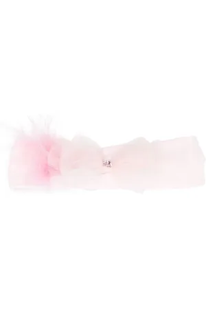 MONNALISA Tulle-bow headband