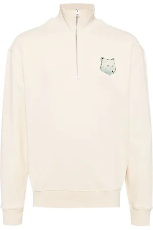 Maison Kitsuné Fox-motif cotton sweatshirt