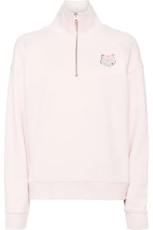 Maison Kitsuné Fox-motif cotton sweatshirt