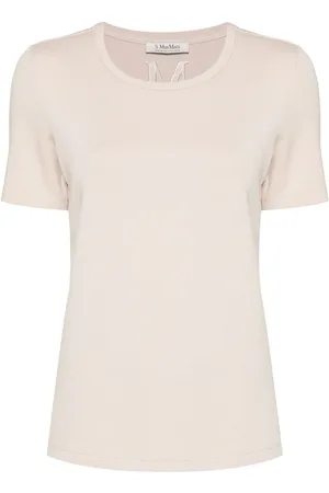Max Mara Tubo logo-embroidered T-shirt