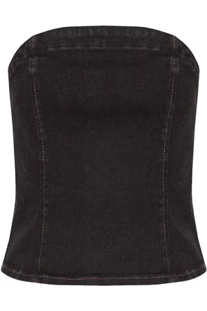 Gestuz Zipped strapless top
