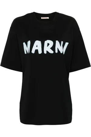 Marni Logo-print cotton T-shirt