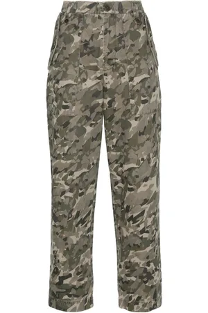 Zadig & Voltaire Camouflage-print cotton trousers