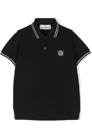 Stone Island Compass-patch piqu?? polo shirt
