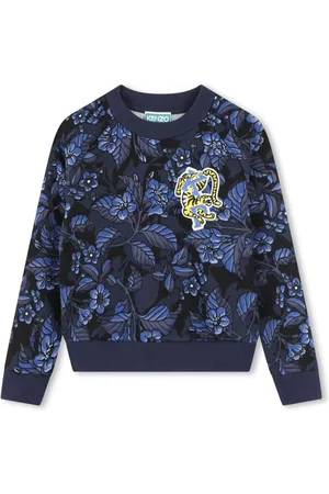Kenzo Floral-print cotton sweatshirt