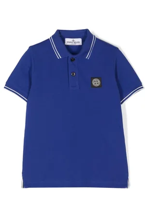 Stone Island Compass-patch piqu?? polo shirt