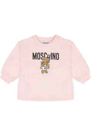 Moschino Teddy Bear-print cotton sweatshirt