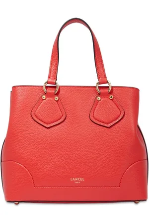 LANCEL Small Neo Izy de Lancer leather tote bag