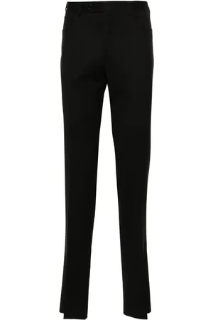 CANALI Mid-rise tailored trousers
