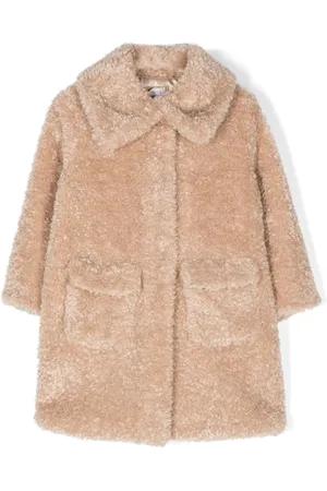 MONNALISA Faux-shearling coat