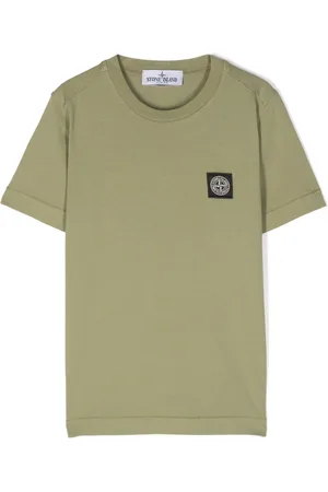 Stone Island Compass-patch cotton T-shirt