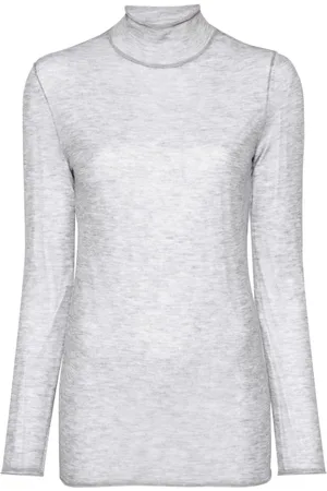 Patrizia Pepe M??lange fine-knit jumper