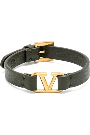VALENTINO GARAVANI VLogo Signature leather bracelet