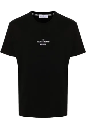 Stone Island Logo-print cotton T-shirt