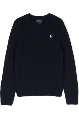 Ralph Lauren Polo Pony cable-knit jumper
