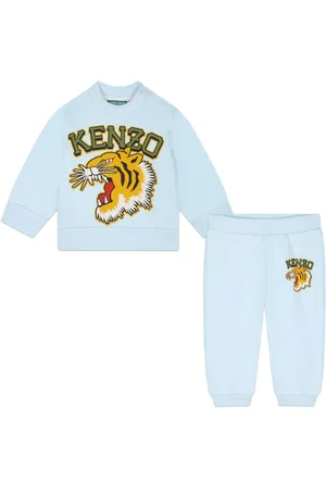 Kenzo Tiger Head-print cotton tracksuit