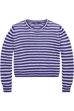 Ralph Lauren Striped linen-cotton blend jumper