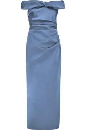 RACHEL GILBERT Daria open-shoulder midi dress