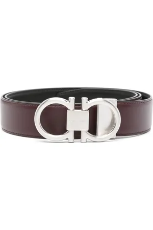 Salvatore Ferragamo Gancini-buckle reversible belt