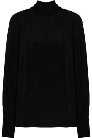 Golden Goose Maria tie-collar blouse