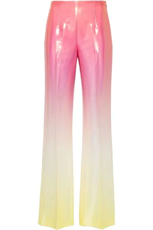 Patrizia Pepe Ombr??-effect straight-leg trousers