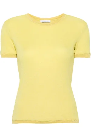 Patrizia Pepe Lurex short-sleeved jumper