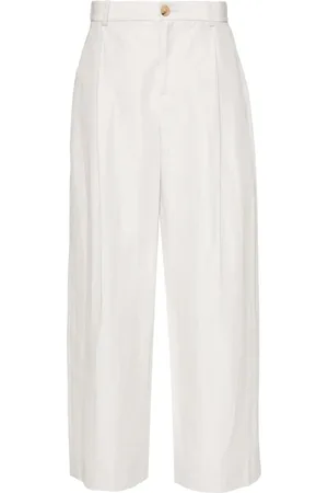 Vince Mid-rise wide-leg trousers