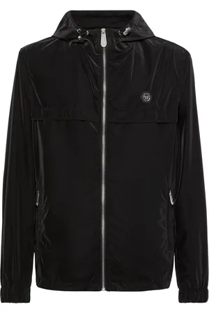 Philipp Plein Camouflage logo-appliqu?? jacket