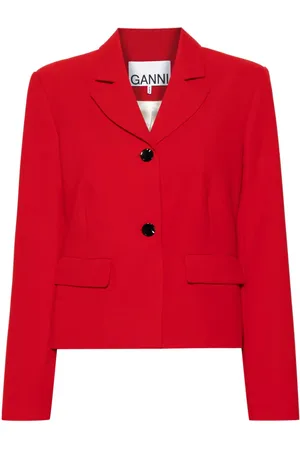 Ganni Single-breasted blazer