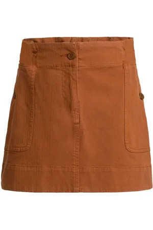 Etro Pegaso-embroidered cargo skirt