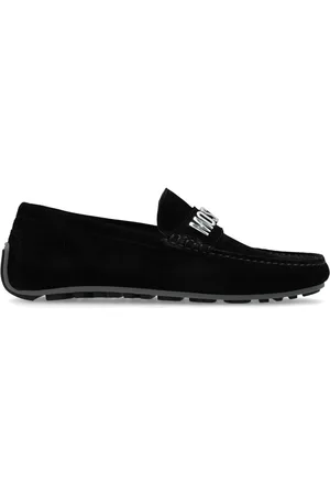 Moschino Logo-lettering driver mocasines