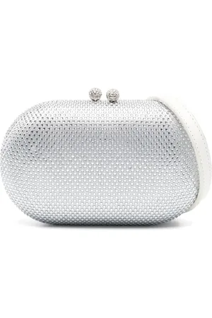 MONNALISA Rhinestone-embellished tote bag