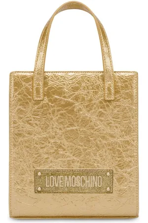Moschino Logo-appliqu?? faux-leather bag