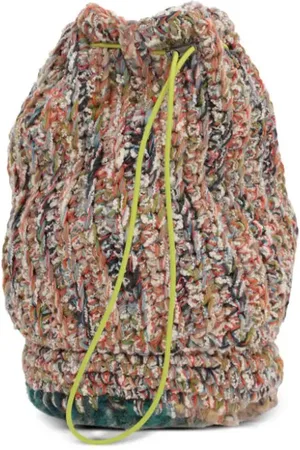 Vitelli Chunky-knitted shoulder bag