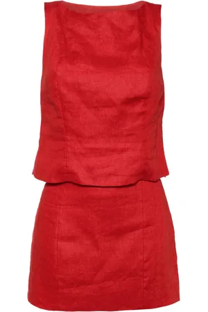 Reformation Grace linen skirt suit